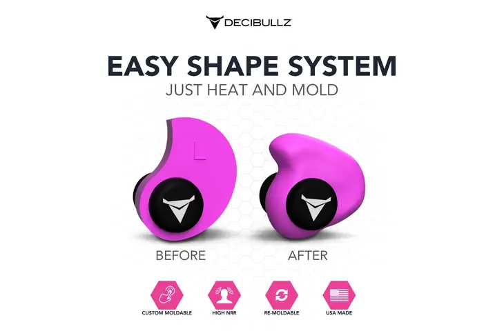 Decibullz Custom Molded Earplugs - view 56
